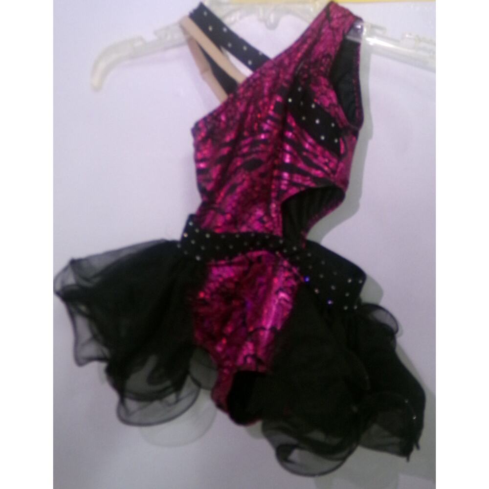 Dance Costume XS Child Pink Revolution RC22184 Jazz Musical Theater TAP